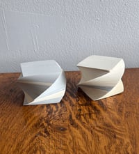 Image 1 of Pack of 2 Mini Pacific Grey and Ecru Spiral Pads 2"