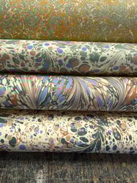 Image 1 of Marbled Paper Assorted Listing - Sheets 73-76 (to purchase individually)