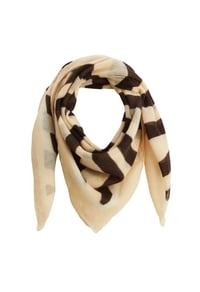 Image 3 of Foulard Lana Zebra Beige 