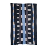 Image 1 of Offcuts Wall Hanging - Navy + Cornflower