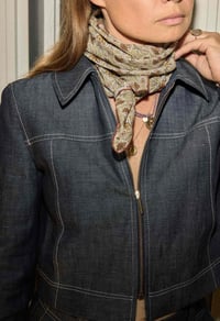 Image 1 of Foulard Bijou Jade 