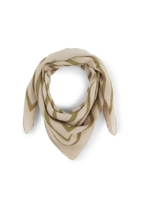 Image 3 of Foulard Lana Tourmaline Kaki 