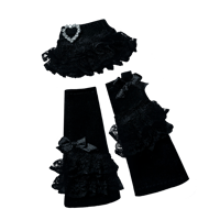 CANDY HEART BUCKLE BLACK BUNDLE