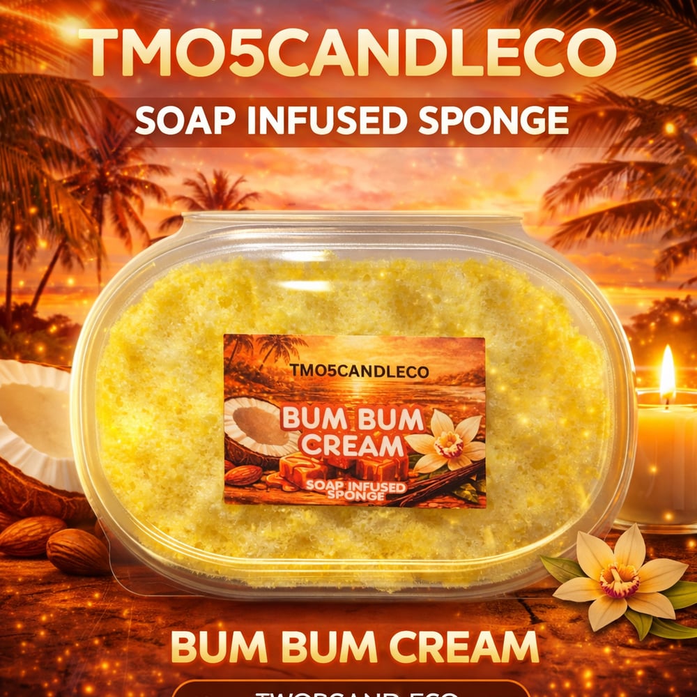 Image of Exfoliating Soap Infused Bath Sponge | Long Lasting Shower Sponge