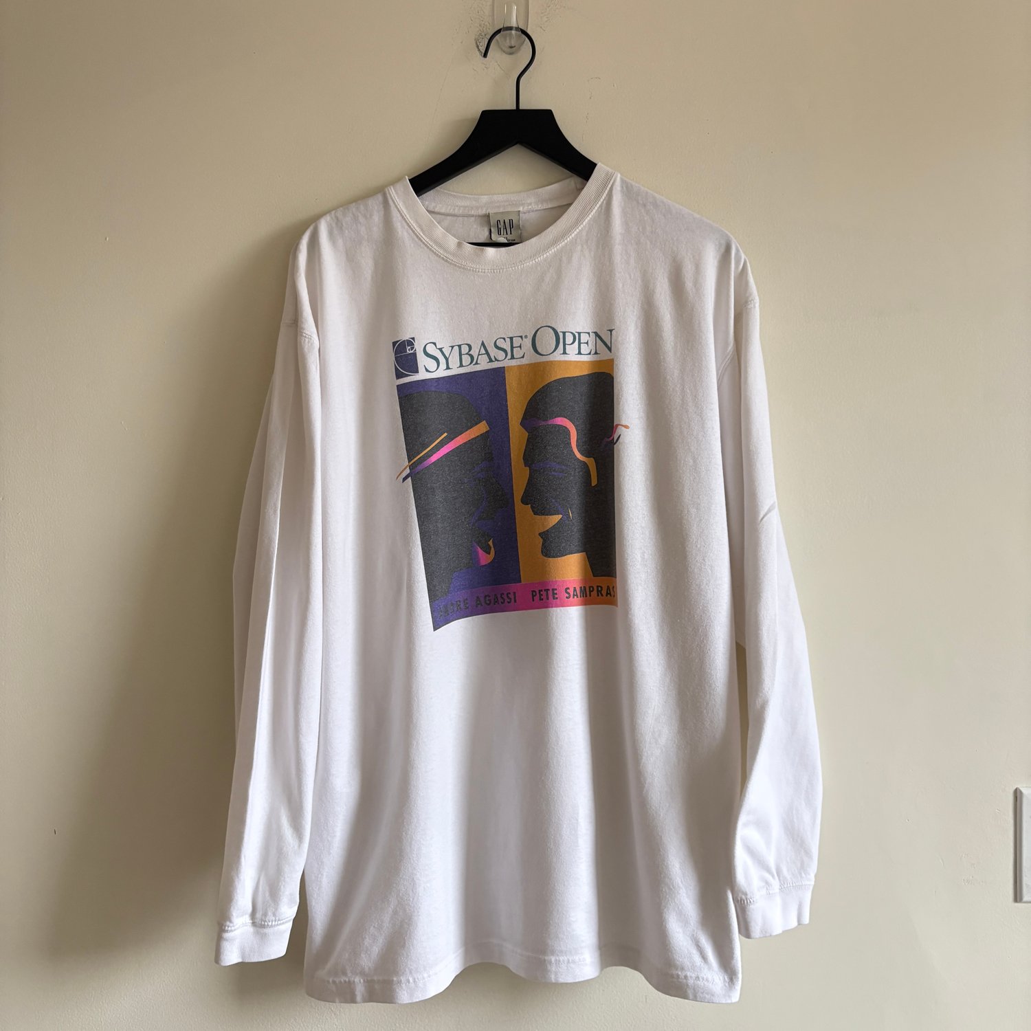 Image of Sybase Open 'Agassi Vs Sampras' L/S T-Shirt