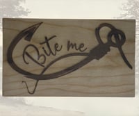 Bite Me Plaque