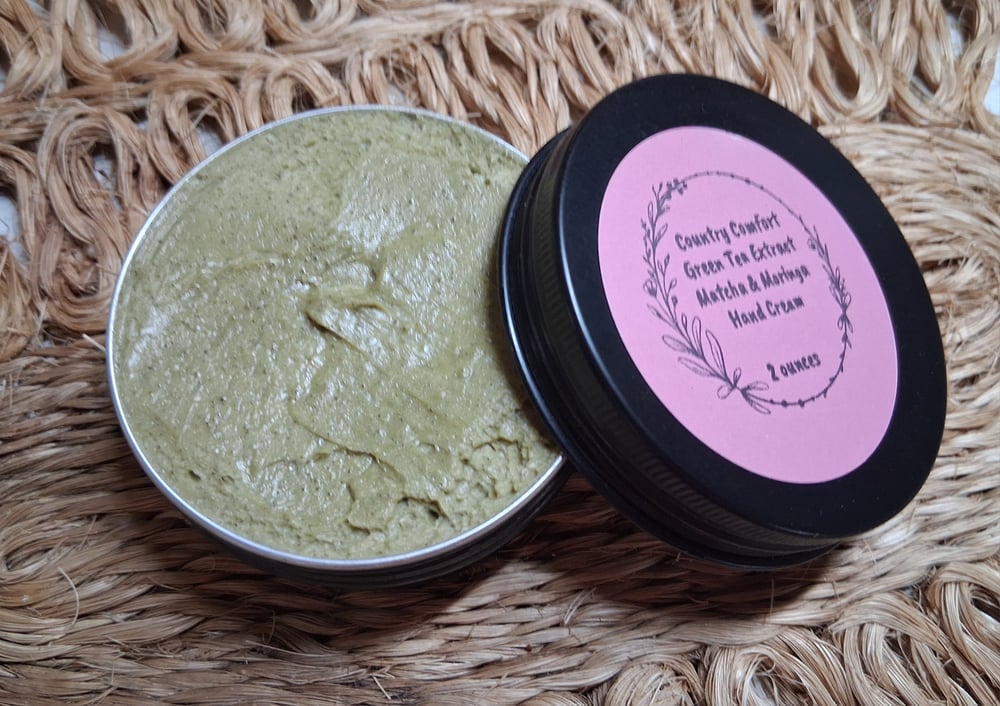 Image of Green Tea Extract Matcha & Moringa Hand Cream