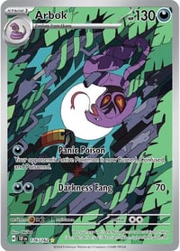 Arbok - 176/162 - SV05: Temporal Forces - Near Mint