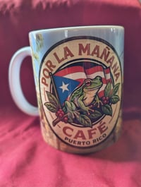 Por la manana cafe coffee mug 