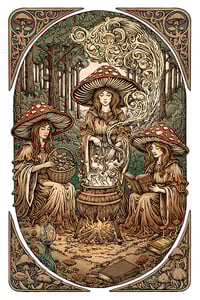 Image 1 of The Foragers 12x18" Limited Print