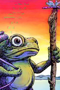Image 2 of The Toad Tripper 12x18" Limited Print