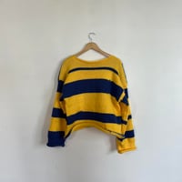 Image 2 of Blue & Yellow Jumper