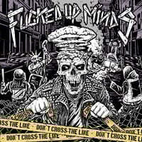 Image 1 of Fucked up Minds '' Don't Cross the Line '' LP