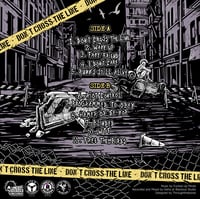 Image 2 of Fucked up Minds '' Don't Cross the Line '' LP