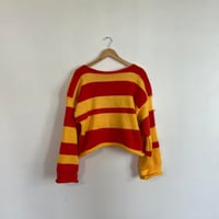 Image 1 of Red & Yellow Jumper