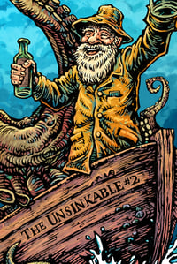 Image 2 of Kraken A Cold One 12x18" Limited Print