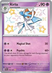 Kirlia - 154/091 - SV: Paldean Fates - Near Mint