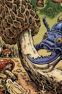 Image 3 of Morel Marauder 12x18" Limited Print