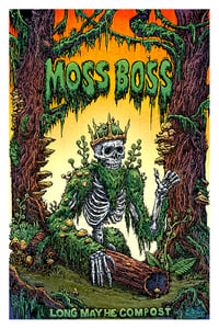Image 1 of Moss Boss 12x18" Limited Print