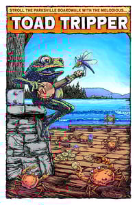 Image 1 of Toad Tripper Boardwalk 12x18" Limited Print
