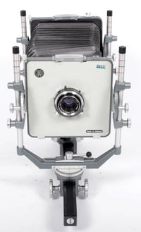 Image 2 of Cambo SC ALL METAL 4X5 monorail camera w/ 150mm lens + FILM + HOLDERS + FRESNEL #2117
