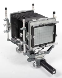 Image 4 of Cambo SC ALL METAL 4X5 monorail camera w/ 150mm lens + FILM + HOLDERS + FRESNEL #2117