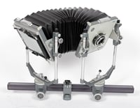 Image 8 of Cambo SC ALL METAL 4X5 monorail camera w/ 150mm lens + FILM + HOLDERS + FRESNEL #2117