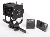 Image 1 of Cambo SCIIr 4X5 monorail camera w/ Zeiss 150mm lens + FILM + HOLDERS #2118
