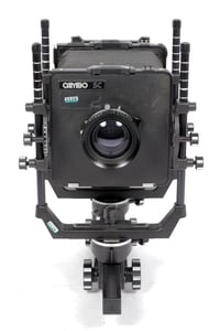 Image 2 of Cambo SC 4X5 monorail camera w/ Schneider MC 210mm lens + FILM + HOLDERS #2120