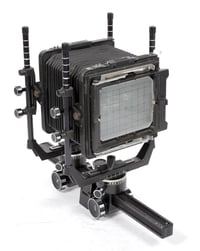 Image 4 of Cambo SC 4X5 monorail camera w/ Schneider MC 210mm lens + FILM + HOLDERS #2120