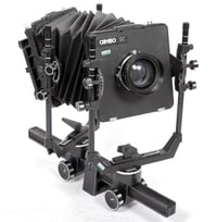 Image 8 of Cambo SC 4X5 monorail camera w/ Schneider MC 210mm lens + FILM + HOLDERS #2120