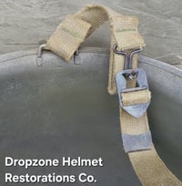 Image 8 of WWII US Army Helmet, 4 Panel Medic. M1 Helmet.