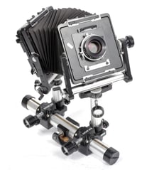 Image 8 of Wista M200 all geared 4X5 camera w/ APO MC 180mm lens + FILM + HOLDERS + FRESNEL #2121