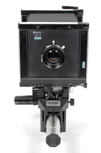 Image 2 of Sinar F 4X5 Camera with Schneider MC 150mm F5.6 lens + holders + film #2124