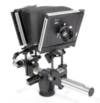 Image 8 of Sinar F 4X5 Camera with Schneider MC 150mm F5.6 lens + holders + film #2124