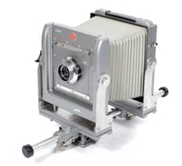 Image 3 of Calumet CC401 4X5 monorail camera with 165mm lens + FILM + HOLDERS #2125