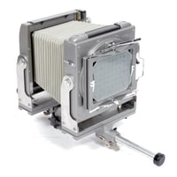 Image 4 of Calumet CC401 4X5 monorail camera with 165mm lens + FILM + HOLDERS #2125