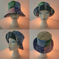 Image 2 of The Carlita - Upcycled Paisley Hat