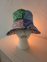 Image 1 of The Carlita - Upcycled Paisley Hat