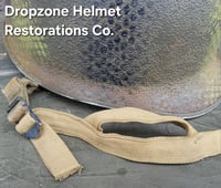 Image 10 of  M2 D-bale 517th PRCT Airborne Helmet Paratrooper. Camouflage. 