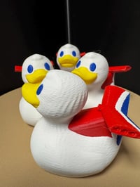 Image 2 of Copy of Carnival Cruise Duck with Wing, 3d Printed