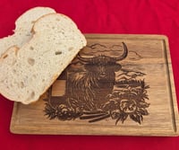 Image 1 of Highland Cow Board