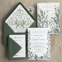 Image 4 of Handmade wax seal - rosemary leaf | PACK of 10