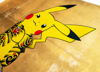 Image 3 of Pikachu Irezumi Screen Print - 28x36 - Limited Edition