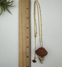Image 3 of Crystal Mushroom Necklace