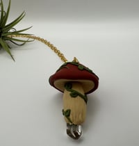Image 1 of Crystal Mushroom Necklace