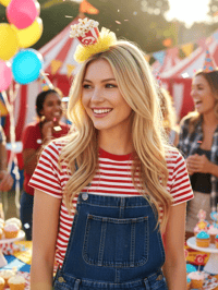 Image 3 of Popcorn fascinator 