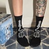 Metal Comedy Flail Socks