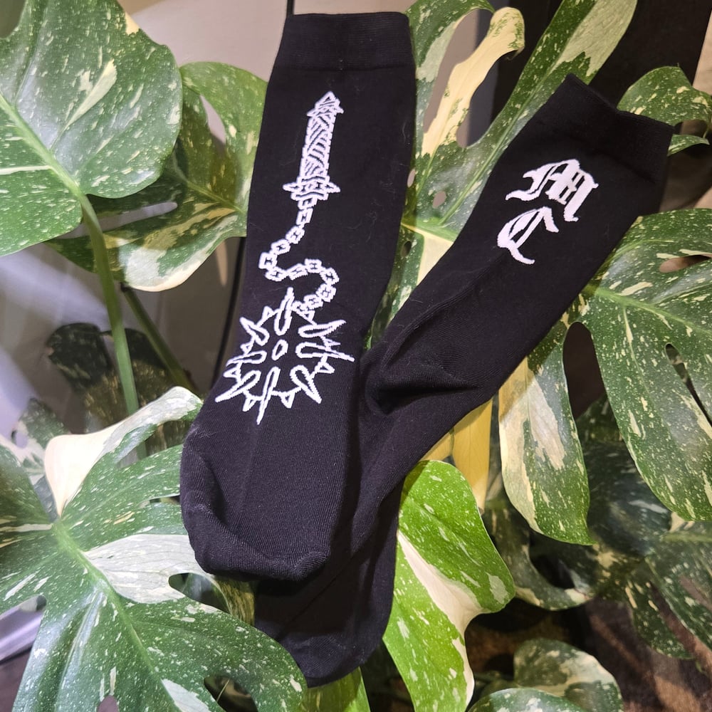 Metal Comedy Flail Socks