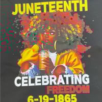 Image 2 of Juneteenth Celebrating Freedom T-Shirt